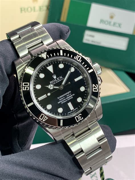 rolex steel model 114060|rolex submariner no date price.